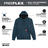 Milwaukee Men's 2X-Large Blue Midweight Cotton/Polyester Long-Sleeve Pullover Hoodie (2-Pack)