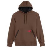 Milwaukee Men's 2X-Large Brown Midweight Cotton/Polyester Long-Sleeve Pullover Hoodie (2-Pack)