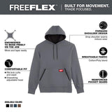 Milwaukee Men's 2X-Large Gray Midweight Cotton/Polyester Long-Sleeve Pullover Hoodie (2-Pack)