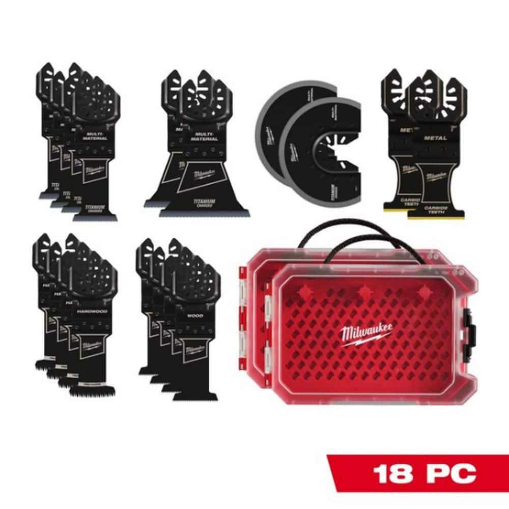 Milwaukee Oscillating Multi-Tool Blade Kit (21-Piece)