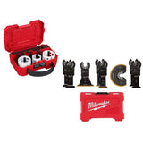 Milwaukee Oscillating Multi-Tool Blade Kit with HOLE DOZER Bi‑Metal Hole Saw Kit (16-Piece)
