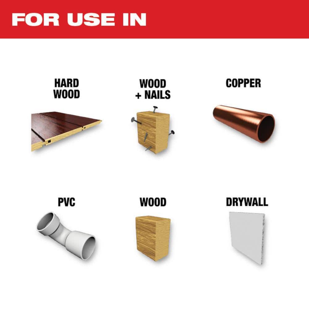 Milwaukee Oscillating Multi-Tool Blade Kit with HOLE DOZER Bi‑Metal Hole Saw Kit (16-Piece)