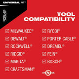 Milwaukee 1-3/8 in. Multi-Tool Oscillating Blade Set (6-Piece)