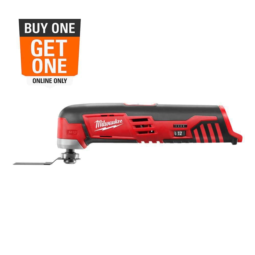 Milwaukee M12 12V Lithium-Ion Cordless Oscillating Multi-Tool (Tool-Only)