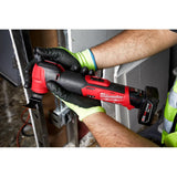 Milwaukee M12 FUEL 12V Cordless Oscillating Multi-Tool + 3/8 in. Ratchet Kit with Two 3.0Ah Batteries