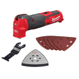 Milwaukee M12 FUEL 12V Lithium‑Ion Cordless Oscillating Multi‑Tool Kit with Two 3.0Ah Batteries (2526-20)