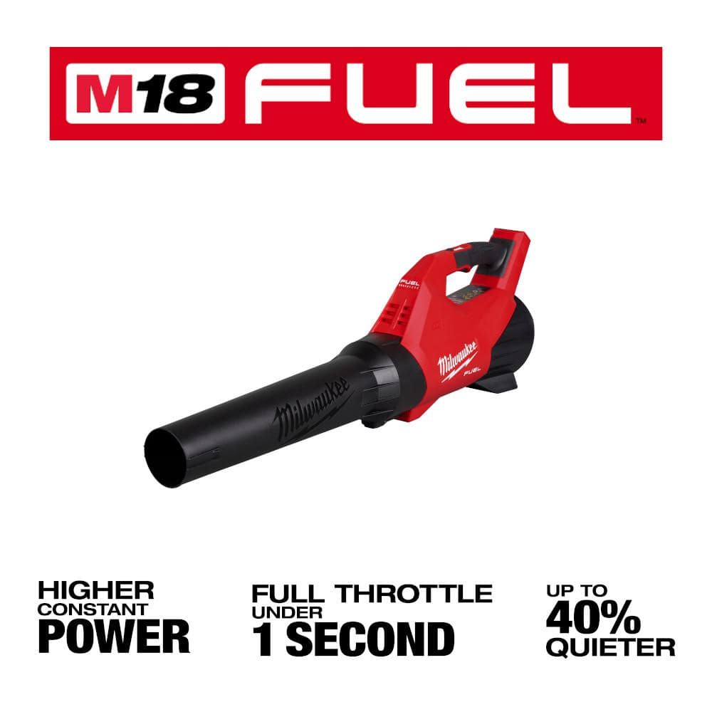 Milwaukee M18 Fuel 16 in. 18-Volt Brushless Cordless Electric Battery Powered Chainsaw Blower and (3) Battery Combo Kit 2-Tool