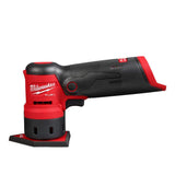 Milwaukee M12 23GA Pin Nailer with M12 FUEL Orbital Detail Sander and M12 High Output CP2.5Ah Battery, 12V