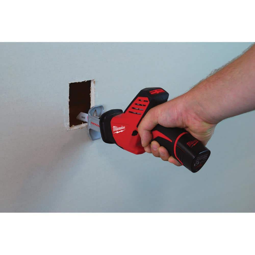 Milwaukee M12 12V Lithium-Ion Cordless Copper Tubing Cutter Kit W/ M12 HACKZALL Reciprocating Saw