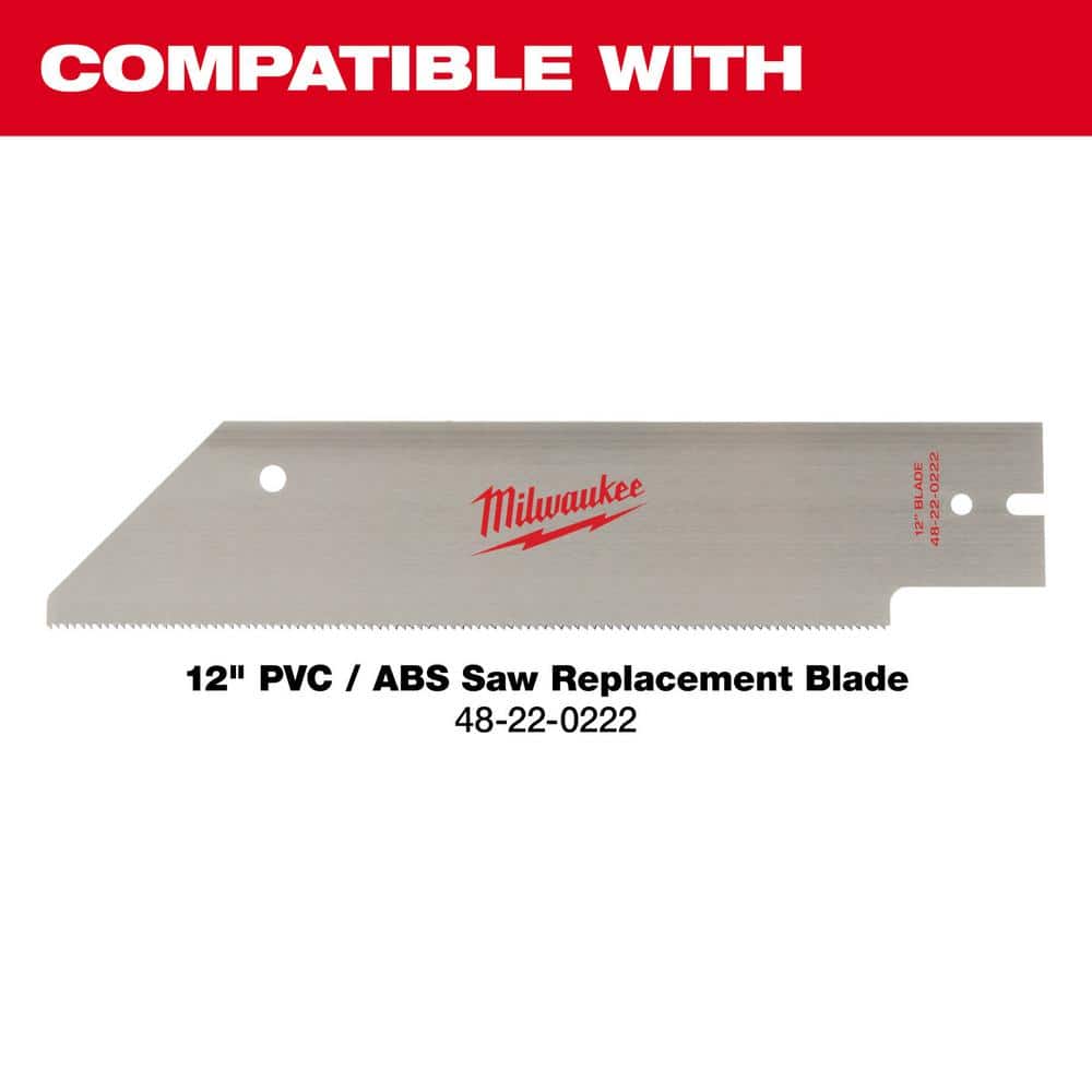Milwaukee 12 in. PVC/ABS Saw (Model 48-22-0212)