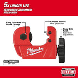 Milwaukee 1/2 in. Mini Copper Tubing Cutter (1/8"–5/8" Cut Capacity)