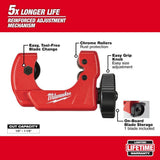 Milwaukee 1 in. Mini Copper Tubing Cutter (1/8 in.–1-1/8 in. Capacity)