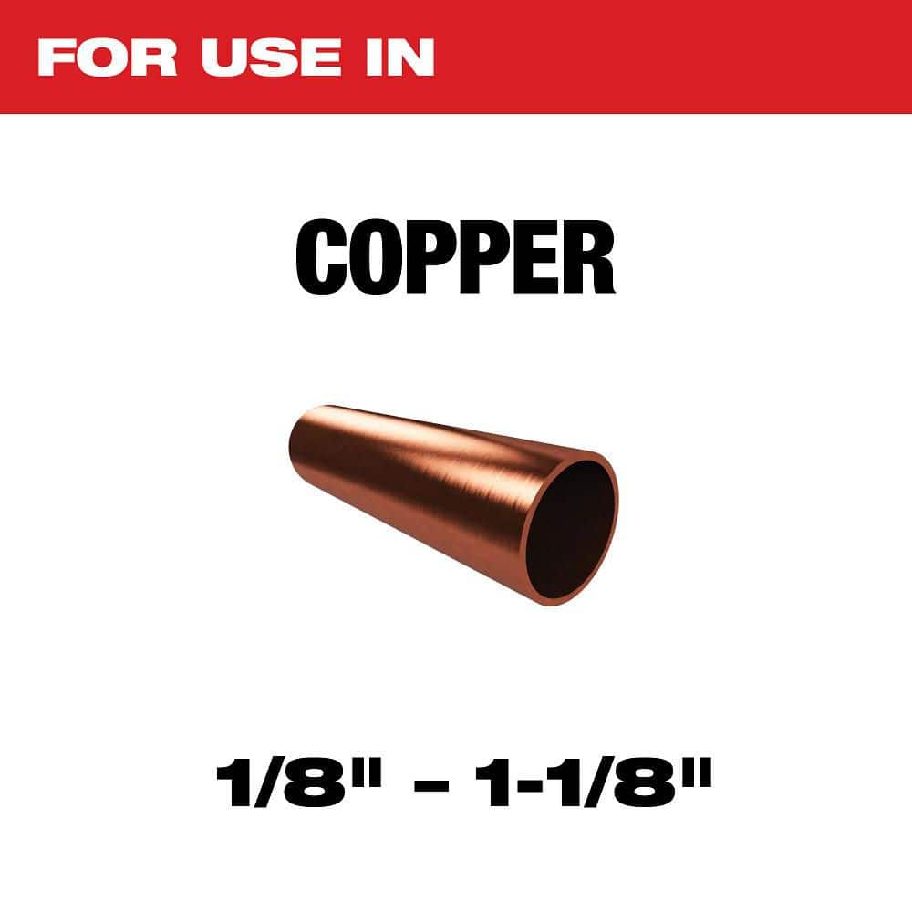 Milwaukee 1 in. Mini Copper Tubing Cutter (1/8 in.–1-1/8 in. Capacity)