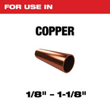Milwaukee 1 in. Mini Copper Tubing Cutter (1/8 in.–1-1/8 in. Capacity)