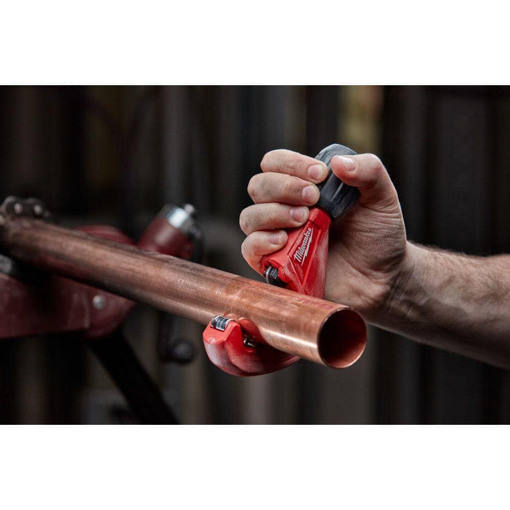 Milwaukee 1-1/2 in. Constant Swing Copper Tubing Cutter, 1/8 in.–1-5/8 in. Capacity