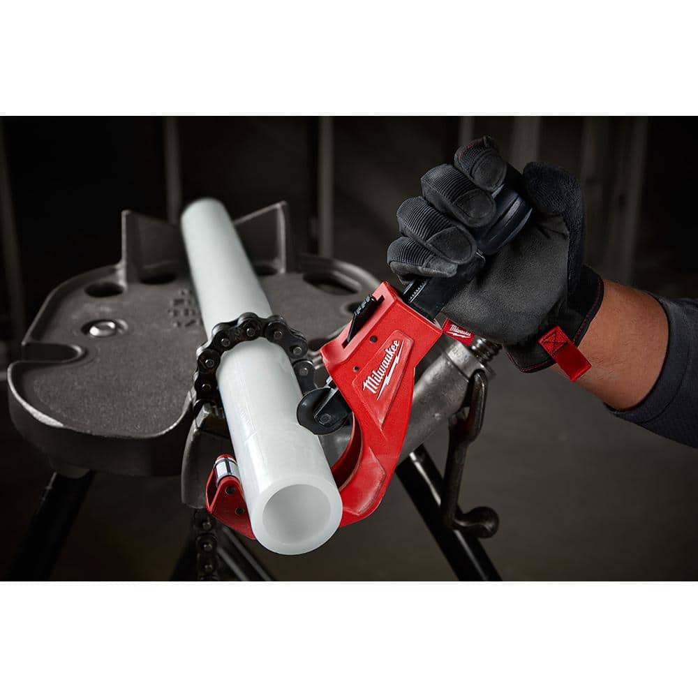 Milwaukee 2-1/2 in. Quick Adjust Copper Tubing Cutter, 1/2 in.–2-5/8 in. Capacity