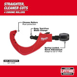 Milwaukee 3-1/2 in. Quick Adjust Copper Tubing Cutter (48-22-4254)
