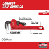Milwaukee 36 in. Steel Pipe Wrench, 5 in. Capacity