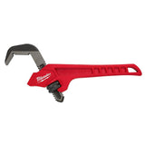 Milwaukee 12 in. Steel Offset Hex Pipe Wrench, 2-5/8 in. Capacity