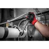 Milwaukee 14 in. Aluminum Offset Pipe Wrench, 2 in. Jaw Capacity