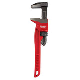 Milwaukee 12 in. Smooth Jaw Pipe Wrench, Steel, 2-5/8 in. Capacity (Model 48-22-7186)