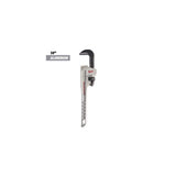 Milwaukee 14 in. and 24 in. Aluminum Pipe Wrench Set (2-Tool)
