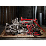 Milwaukee 18 in. and 24 in. Aluminum Pipe Wrench Set (2-Tool)