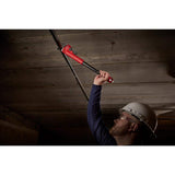 Milwaukee 48-22-7314 Cheater Adaptable Steel Pipe Wrench, 10/18/24 in. Modes
