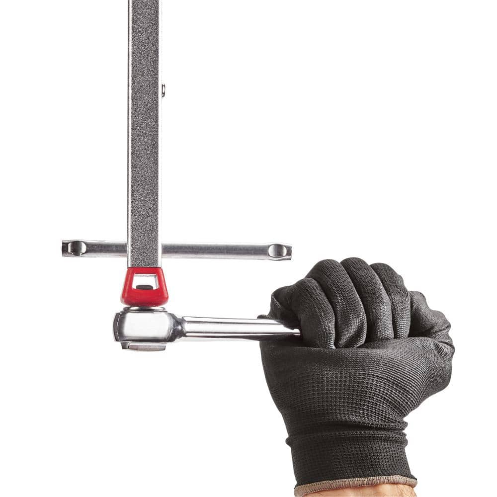 Milwaukee 2.5 in. Basin Wrench with 1.25 in. Basin Wrench, Telescoping Handle (2-Pack)