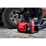 Milwaukee M18 FUEL 18-Volt Brushless 2 Gallon Compact Quiet Compressor + Performance Safety Glasses w/ Gasket (Tool-Only)