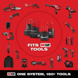 Milwaukee M12 12-Volt Lithium-Ion Cordless Sub-Compact Band Saw Kit with 4.0 Ah Battery, Charger and Bag