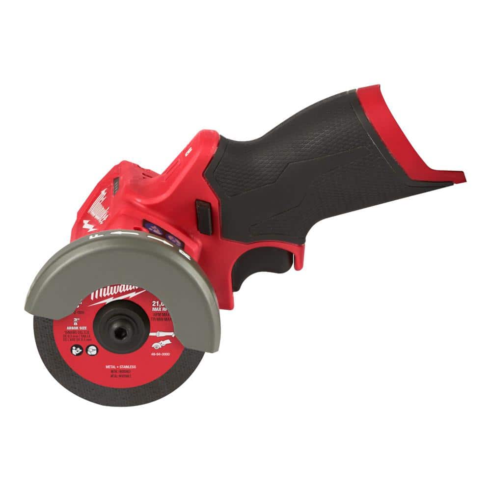 Milwaukee M12 FUEL 12-Volt Lithium-Ion Cordless Compact Band Saw + M12 FUEL Oscillating Multi-Tool + M12 FUEL 3 in. Cut-Off Saw (Tool-Only)