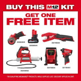 Milwaukee M12 FUEL 12V Lithium‑Ion Cordless Compact Band Saw with 3.0Ah Battery Pack (2-Pack)