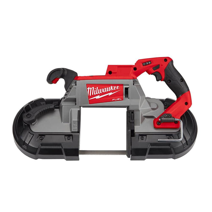 Milwaukee M18 FUEL 18-Volt Brushless Cordless Deep Cut Dual-Trigger Band Saw, 5" x 5" Capacity (Tool-Only)