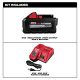 Milwaukee M18 FUEL 18V Lithium-Ion Brushless Cordless Compact Bandsaw w/SAWZALL & 8.0ah Starter Kit