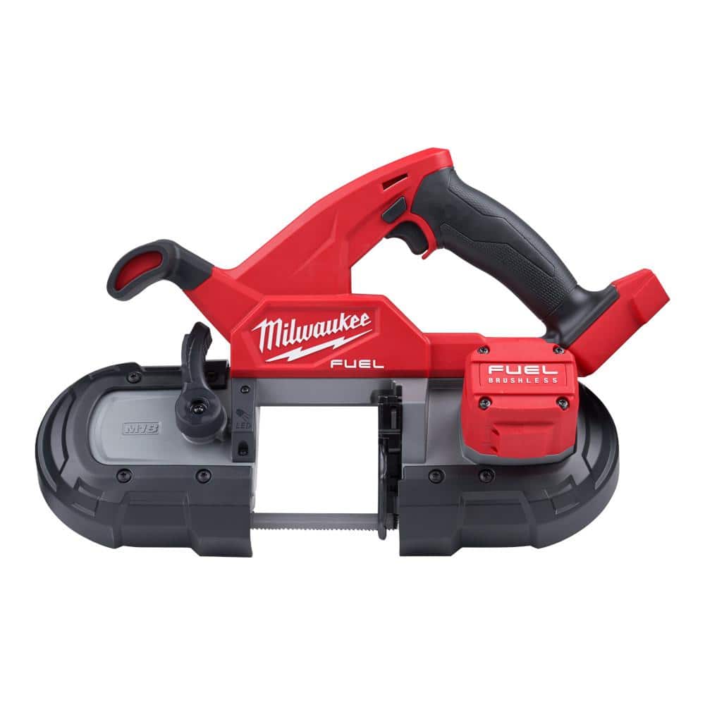 Milwaukee M18 FUEL 18V Lithium-Ion Brushless Cordless Compact Bandsaw with M18 FUEL Variable Speed Die Grinder