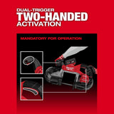 Milwaukee M18 FUEL 18V Cordless Deep Cut Band Saw Kit with ONE-KEY, 5 in. Capacity, 2 Batteries (2929S-22)