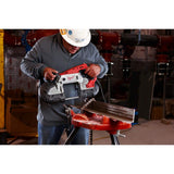 Milwaukee 11 Amp Deep Cut Variable Speed Portable Band Saw, 5 in. x 5 in. Capacity