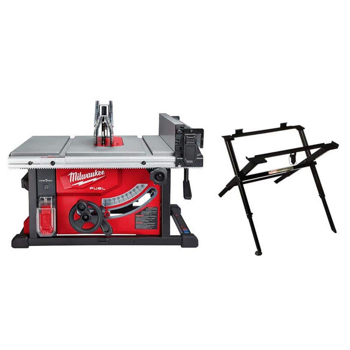 Milwaukee M18 FUEL ONE-KEY 18V Brushless Cordless 8-1/4 in. Table Saw with Folding Stand (Tool Only)