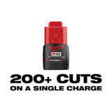 Milwaukee M12 12V Lithium‑Ion Cordless PVC Pipe Shear, Tool‑Only (2470‑20)