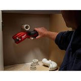 Milwaukee M12 12V Lithium-Ion Cordless Copper Tubing Cutter Kit with 1.5 Ah Battery, Charger & Hard Case plus M12 3/8 in. Ratchet