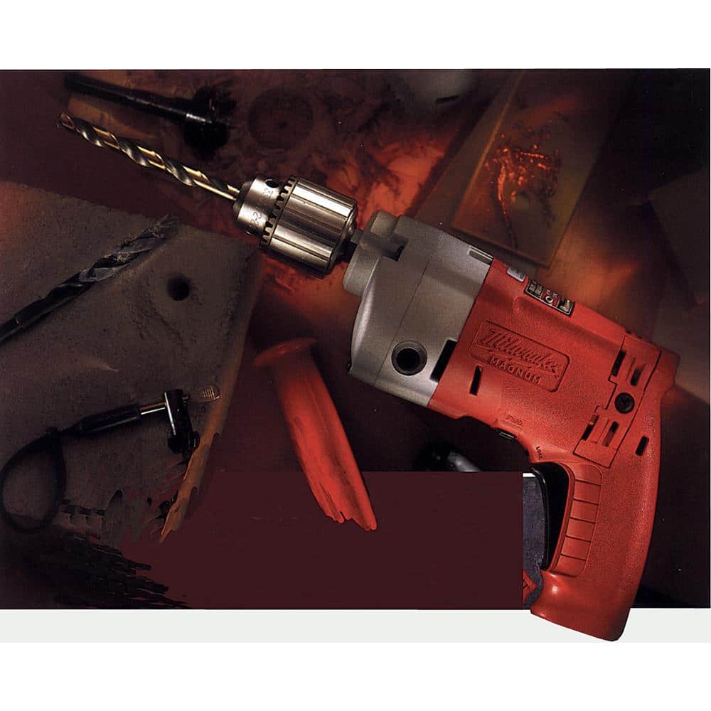Milwaukee 5.5 Amp Corded 1/2 in. Variable Speed Hole Shooter Magnum Drill Driver (Model 0234-6)
