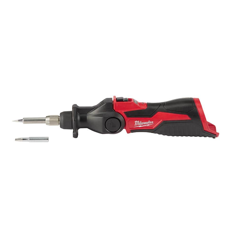 Milwaukee M12 FUEL 12V Lithium‑Ion Brushless 4‑in‑1 Installation 3/8 in. Drill/Driver Kit with M12 Soldering Iron (2505‑22 & 2488‑20)