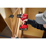 Milwaukee M18 18V Lithium-Ion Brushless Cordless Compact Drill/Driver w/ (1) 2.0Ah Battery, Charger & Bag w/ M18 2 Gal Vac