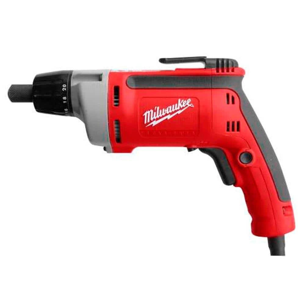 Milwaukee 6780-20 1/4 in. Metal Fastening Adjustable Screwdriver, 2500 RPM, 6.5A