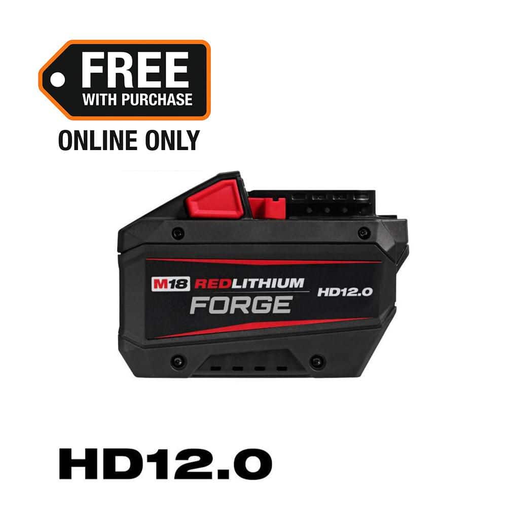 Milwaukee M18 18V Lithium-Ion REDLITHIUM FORGE HD12.0 Battery Pack (6-Pack)