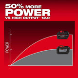 Milwaukee M18 18V Lithium-Ion REDLITHIUM FORGE HD12.0 Ah Battery Pack (48-11-1813)