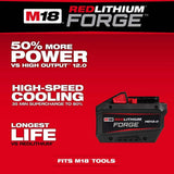 Milwaukee M18 18V Lithium-Ion REDLITHIUM FORGE HD12.0 Ah Battery Pack (48-11-1813)