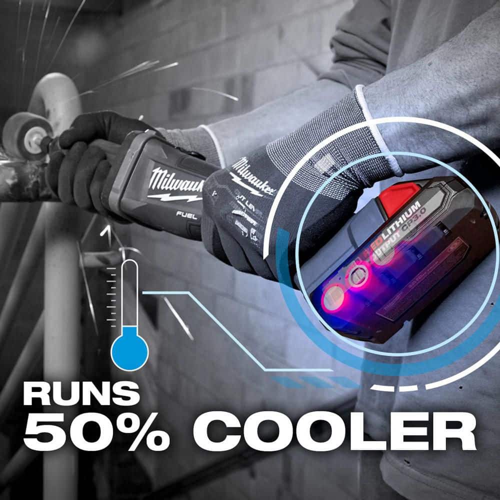 Milwaukee M18 18-Volt REDLITHIUM High Output CP 3.0Ah Battery Pack (2-Pack)