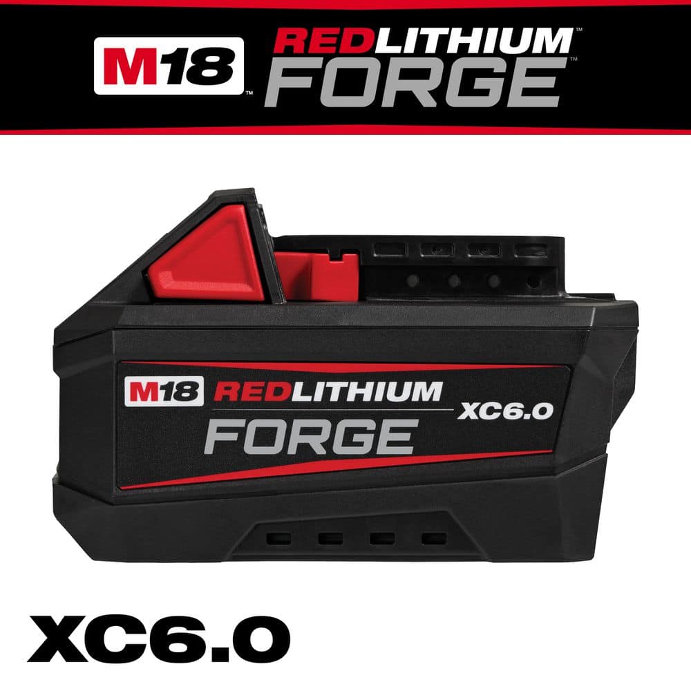 Milwaukee M18 18V Lithium-Ion REDLITHIUM FORGE XC6.0 Battery Pack (8-Pack)